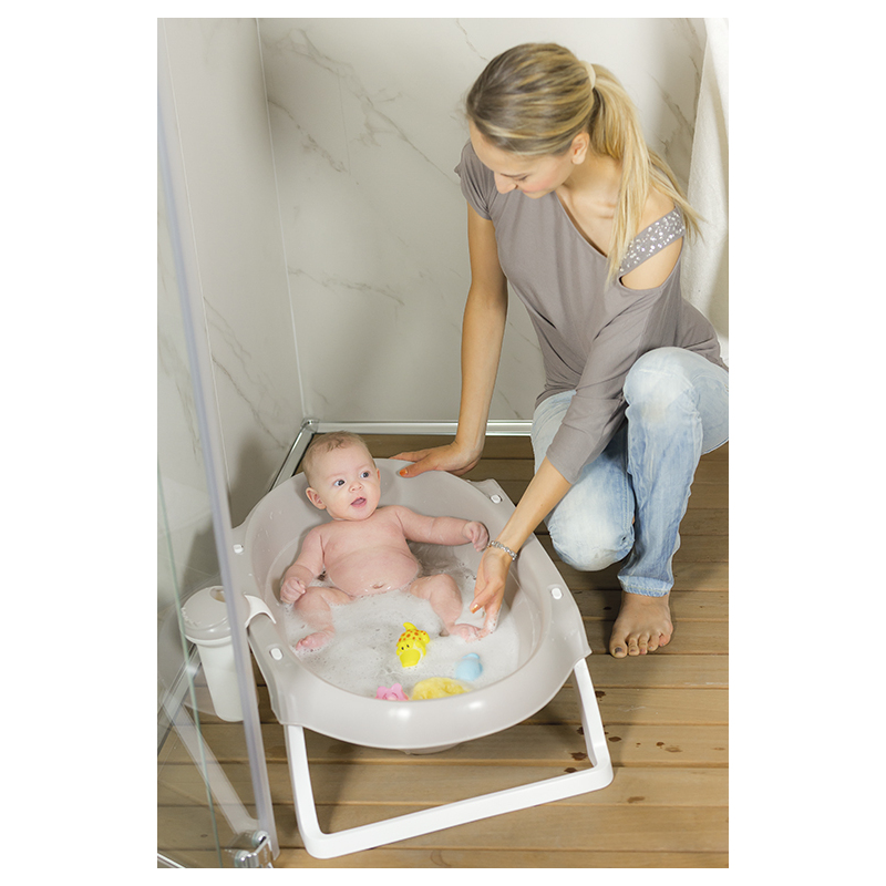 Ванночка для купания складная Ok Baby Onda Slim Голубой