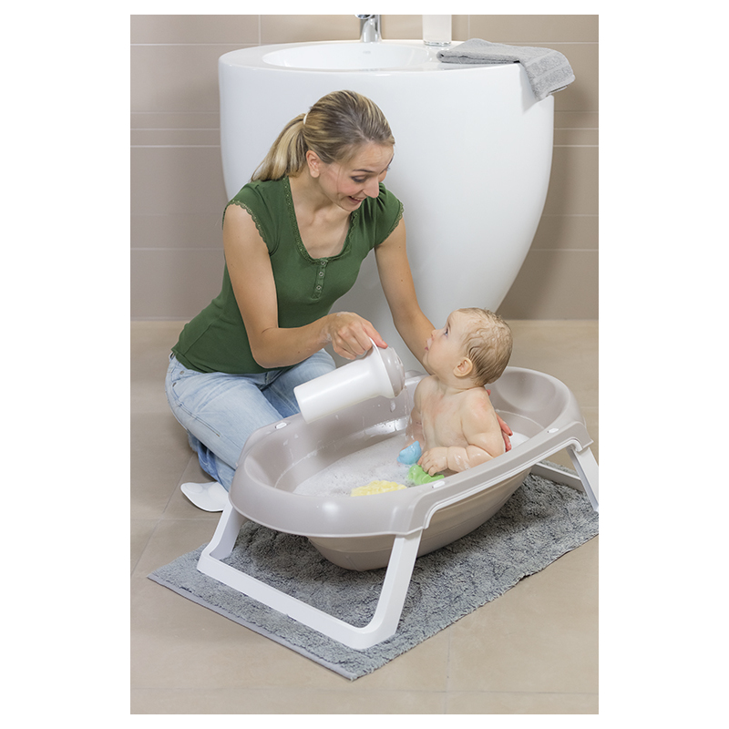Ванночка для купания складная Ok Baby Onda Slim Голубой