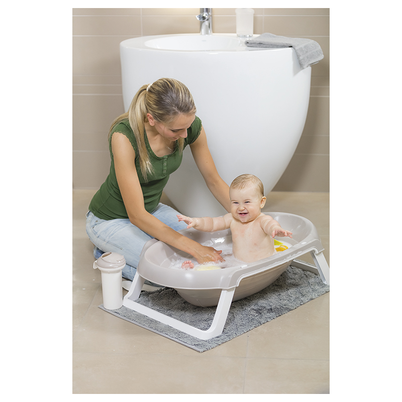 Ванночка для купания складная Ok Baby Onda Slim Голубой