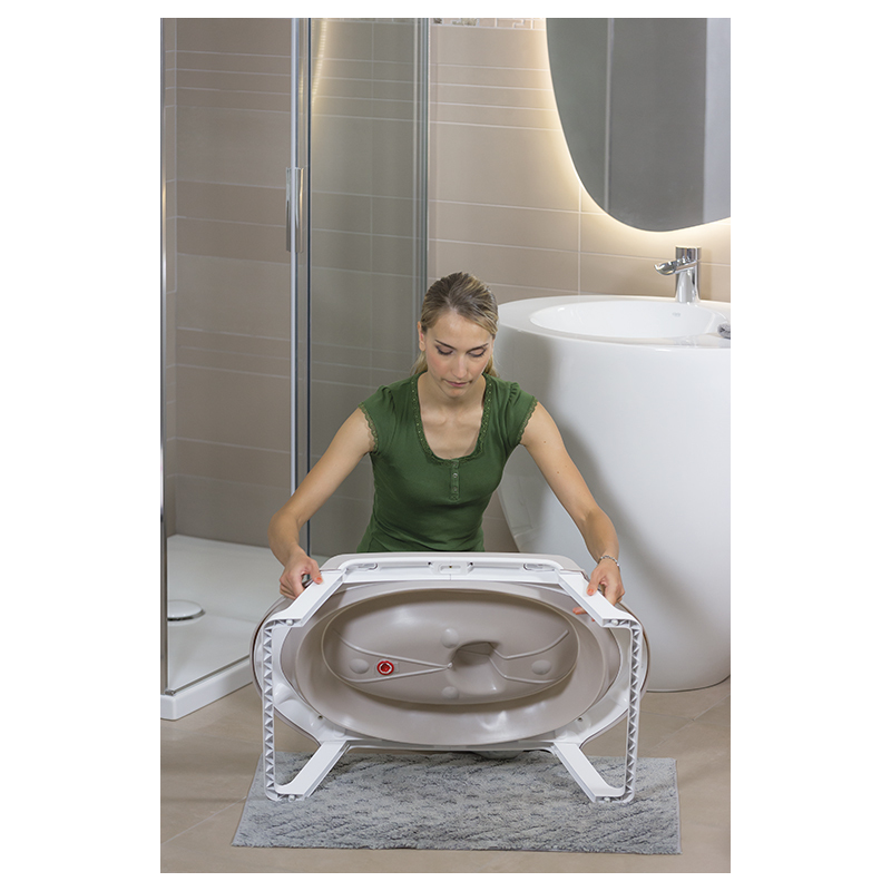 Ванночка для купания складная Ok Baby Onda Slim Голубой