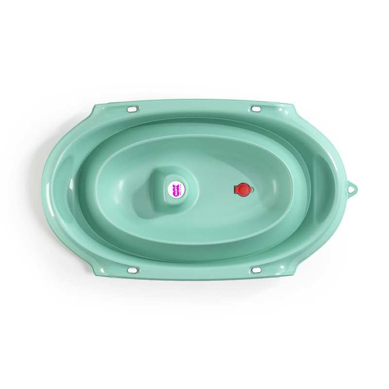 Ванночка для купания складная Ok Baby Onda Slim Голубой
