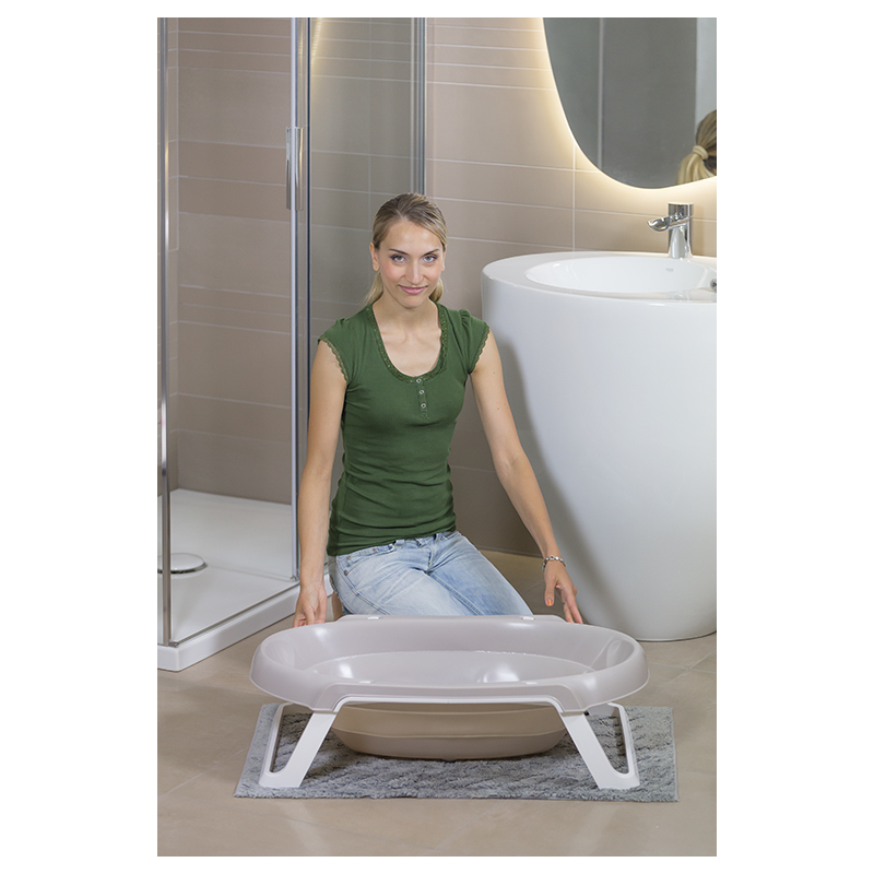 Ванночка для купания складная Ok Baby Onda Slim Голубой