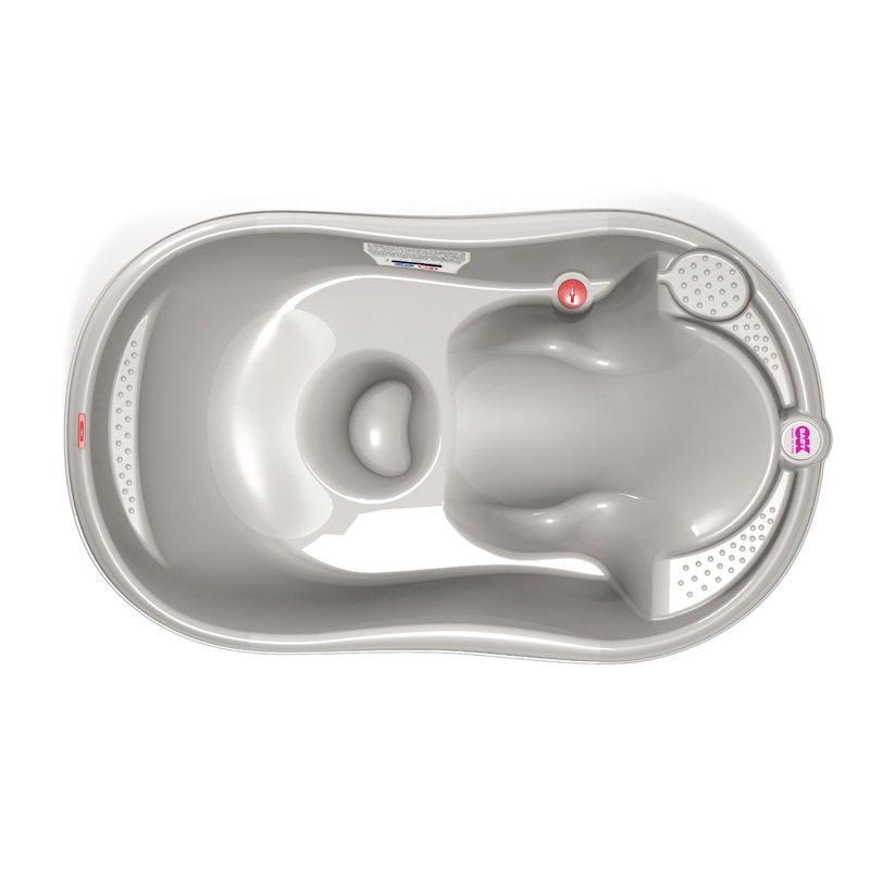 Комплект ванночка Ok Baby Onda + подставка Серый