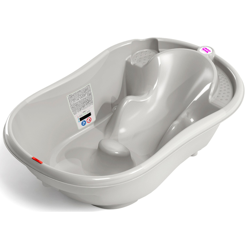 Комплект ванночка Ok Baby Onda + подставка Серый