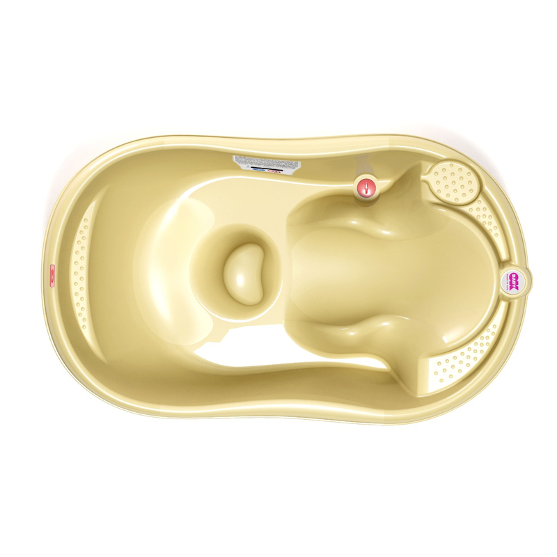 Комплект ванночка Ok Baby Onda + Подставка Onda Желтый