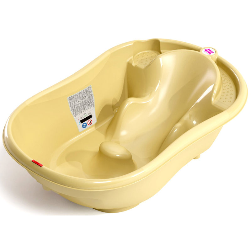 Комплект ванночка Ok Baby Onda + Подставка Onda Желтый