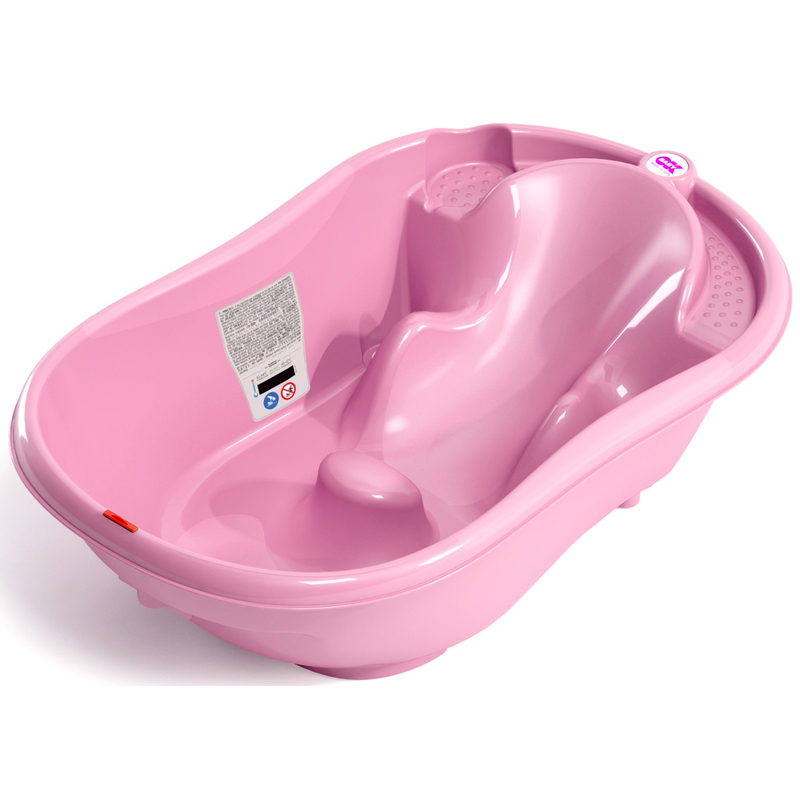 Комплект ванночка Ok Baby Onda + Подставка Onda Розовый